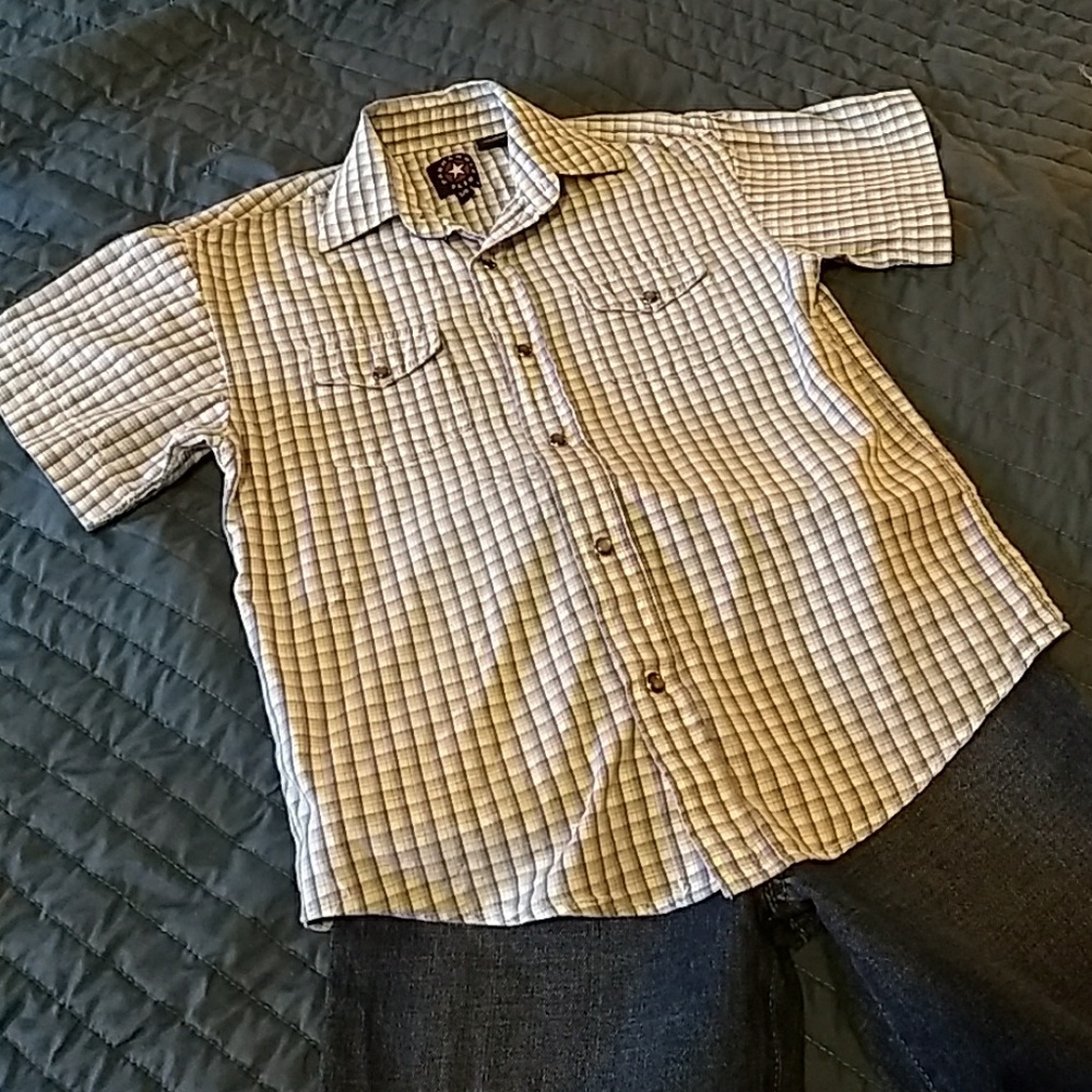 Western Style Boys Shirt